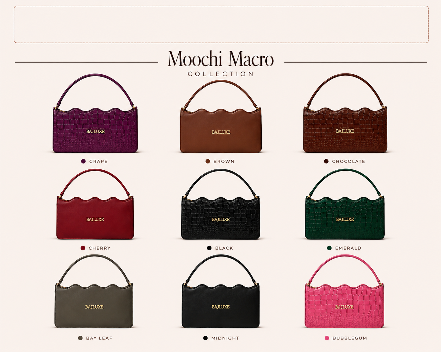Moochi Macro Bag